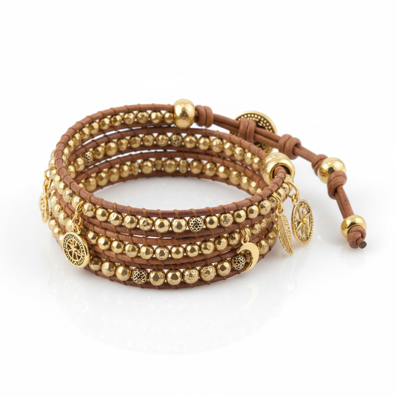 Leather Wrap Bracelet